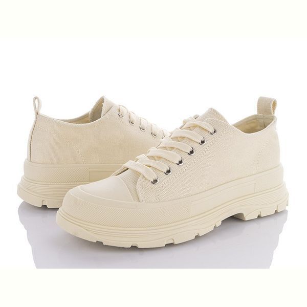 Кеди Violeta жіночі текстильні бежеві 20-868 beige фото Кеди Violeta жіночі текстильні бежеві 20-868 beige фото