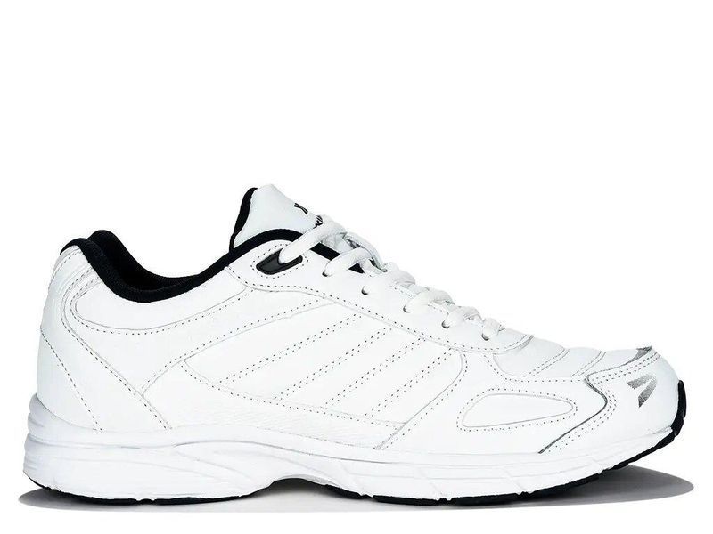 Кросівки Restime шкіряні білі PMB23128 white-navy фото