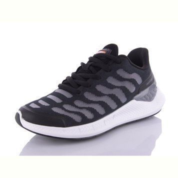Кросівки Restime жіночі чорні сітка SWL21838 white-black фото