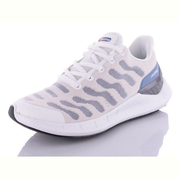 Кроссовки Restime женские текстильные на пене SWL21838 white-periwinkle фото Кроссовки Restime женские текстильные на пене SWL21838 white-periwinkle фото